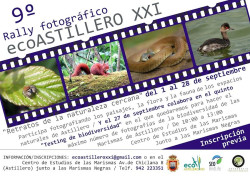Arranca la 9&ordf; edici&oacute;n del rally fotogr&aacute;fico ecoASTILLERO XXI