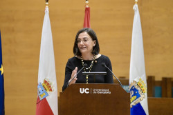 Conchi L&oacute;pez se&ntilde;ala el descenso de estudiantes en los pr&oacute;ximos cursos como uno de los retos de la UC