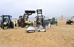 Cruz Roja comienza con 44 efectivos diarios la vigilancia de las playas de Santander