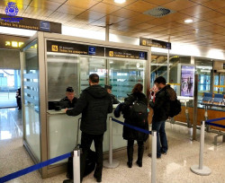 Detenido en el aeropuerto de Santander un traficante de drogas que pretend&iacute;a huir al Reino Unido