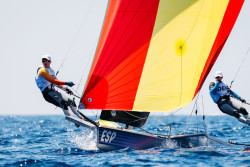 Diego Bot&iacute;n y Florian Trittel enfilan con su proa hacia el oro ol&iacute;mpico