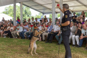 El Gobierno se suma al homenaje a la Polic&iacute;a en la Feria de la Leche de Renedo