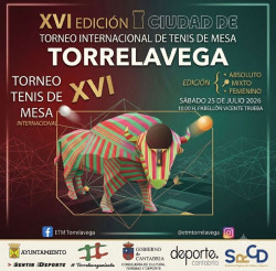 El torneo internacional de tenis de mesa ciudad de Torrelavega reunir&aacute; hoy a 120 jugadores