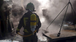  Extinguido un incendio de madrugada en Sidenor Forgins & Castings que se ha saldado sin heridos