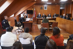 Los cuatro condenados por la violaci&oacute;n grupal a una joven en Semana Grande de 2022 recurren la sentencia
