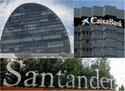 Santander, BBVA y Caixabank lanzan un servicio conjunto para prevenir el fraude financiero