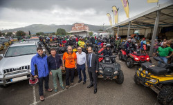Un total de 90 veh&iacute;culos participan hoy en la Quedada ATV Integraci&oacute;n de Torrelavega